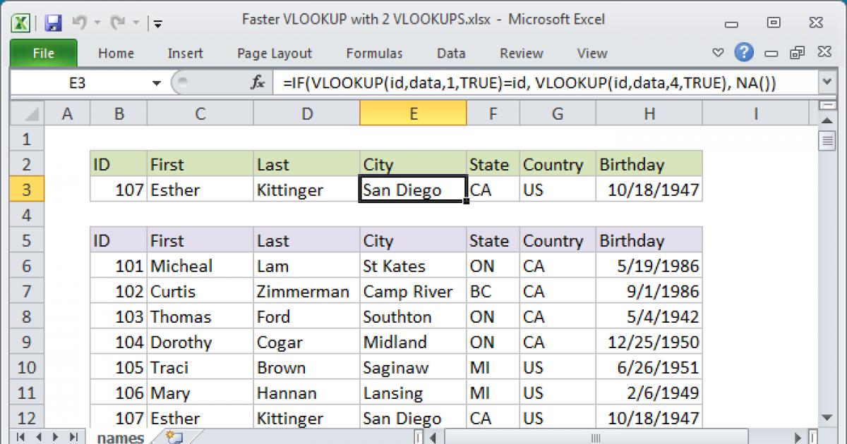 Excel What Is Faster Vlookup Or Index Match